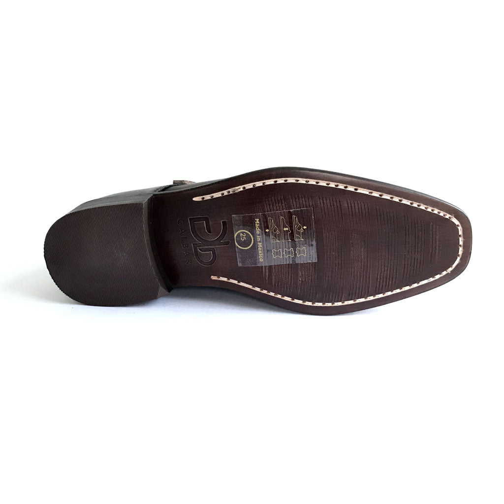 GALBAR Artesanal Monkstrap Antique zapatos de vestir