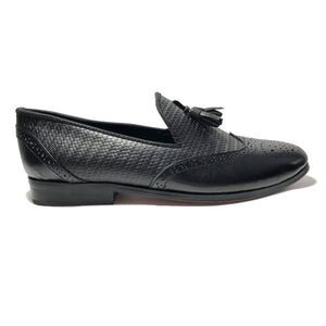 Mocasines negros piel Loafers - GALBAR Mocasines Hombre